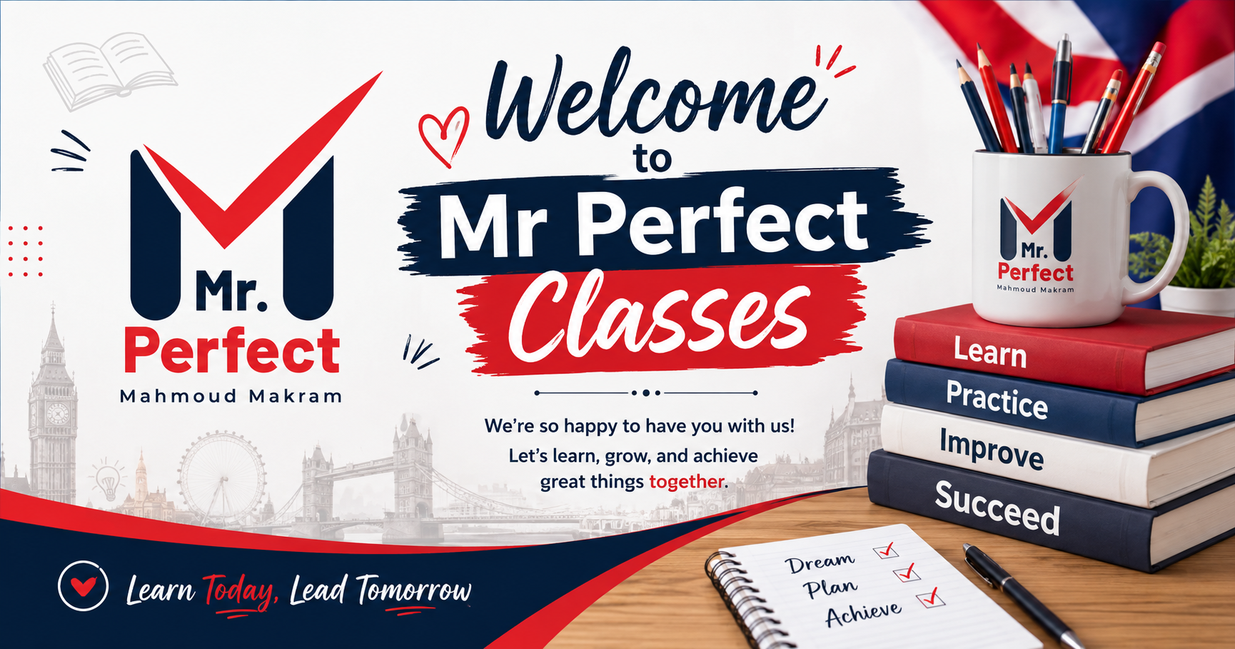 Welcome to Mr Perfect English Classes – Class of 2027! 💙